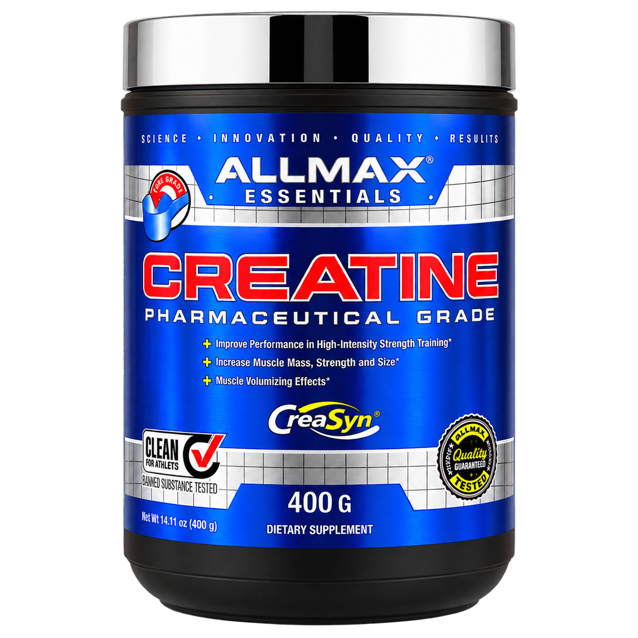 【iHerb】任兩件免運 ALLMAX Creatine 微粉化一水肌酸 肌酸粉 400g