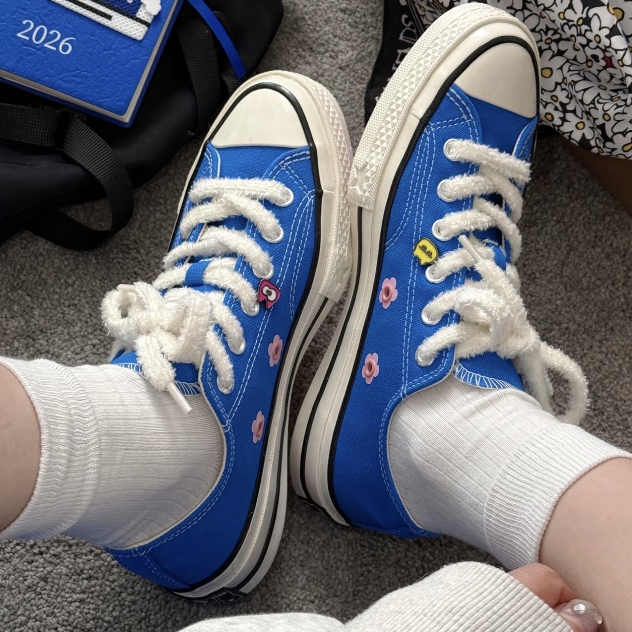 CONVERSE CHUCK 70 X x ZO&FRIENDS 湛藍 帆布鞋 低筒 GD權志龍 A24288C