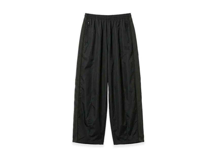 NEEDLES x STUDIOUS HD Track Pant NYLON - Black