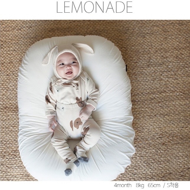 Lemonade Bear 3 Set / 2色 (含褲＋帽)