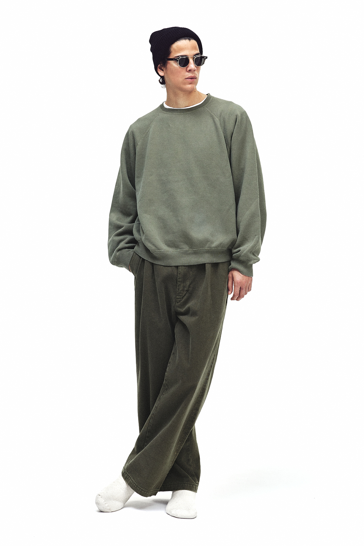 Unlikely RAGLAN SLEEVE CREW (3COL)