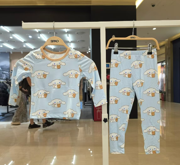 韓國代購 spao 兒童居家服長袖SET 05
