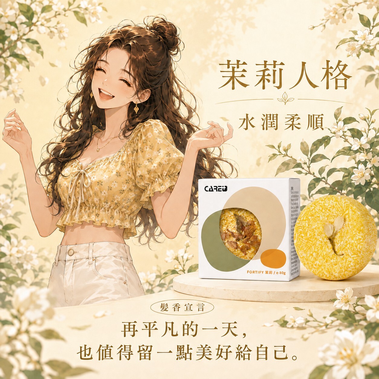 88折預購中【Care+ 蓓膚美】全新升級 香氛胺基酸洗髮餅 80g(內附起泡網)  預計9/7-9/11出貨 (買洗髮餅贈美肌蒸氣眼膜 1 片！累贈無上限！)
