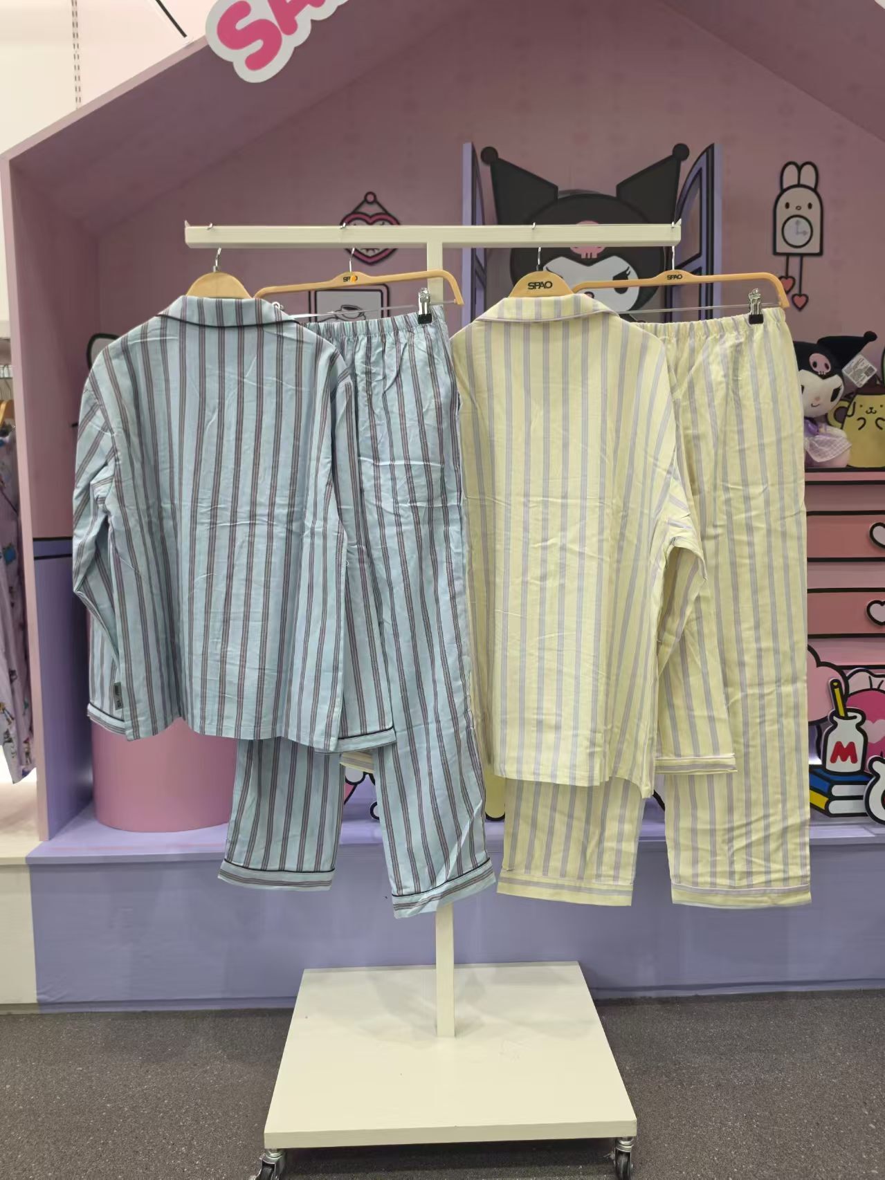 韓國代購 spao 11 貓和老鼠長袖睡衣套裝
