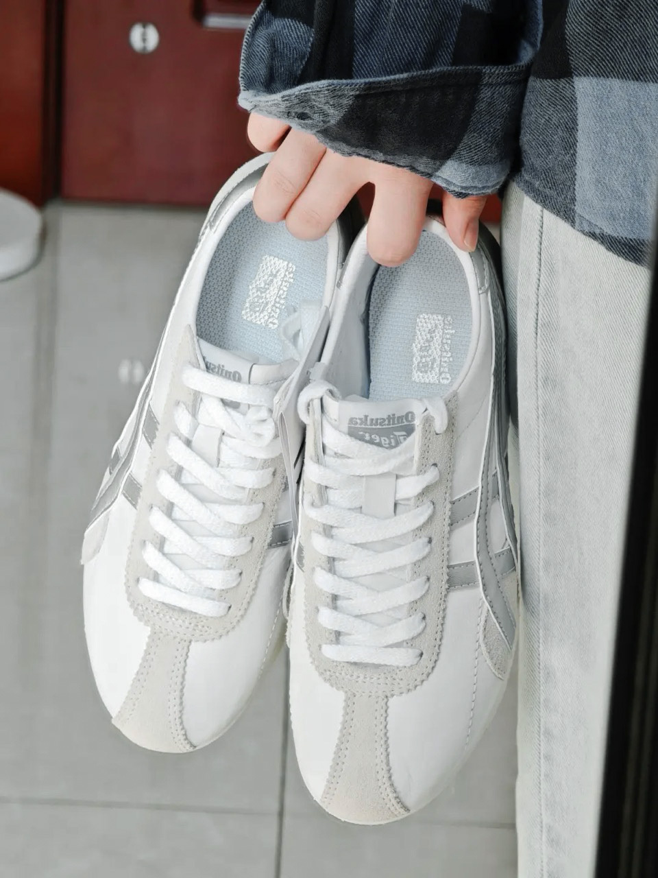 Onitsuka Tiger Runspark 鬼塚虎 燕麥白銀 銀色 白色 米白 男女鞋 1183B480-104 D201L-101 / 預購
