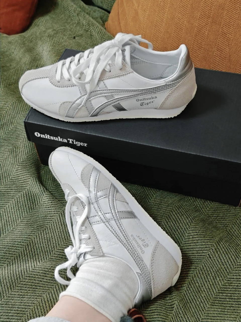 Onitsuka Tiger Runspark 鬼塚虎 燕麥白銀 銀色 白色 米白 男女鞋 1183B480-104 D201L-101 / 預購