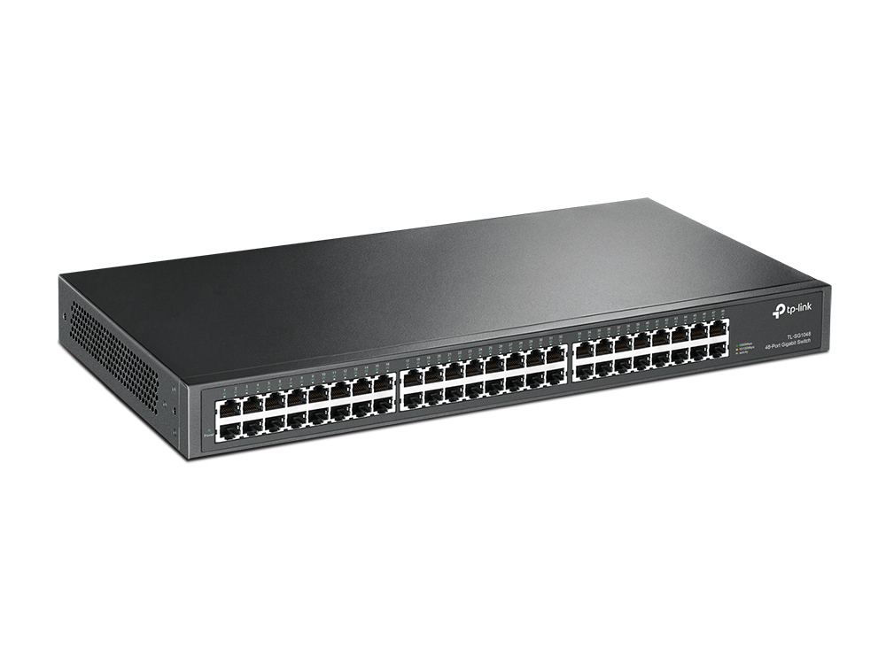 TP-Link TL-SG1048 48-Port Gigabit 非管理型交換器｜企業級高速網絡交換器