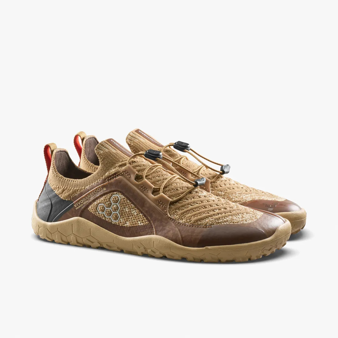 VIVOBAREFOOT 女款 PRIMUS TRAIL KNIT FG GROUNDING / WOOD