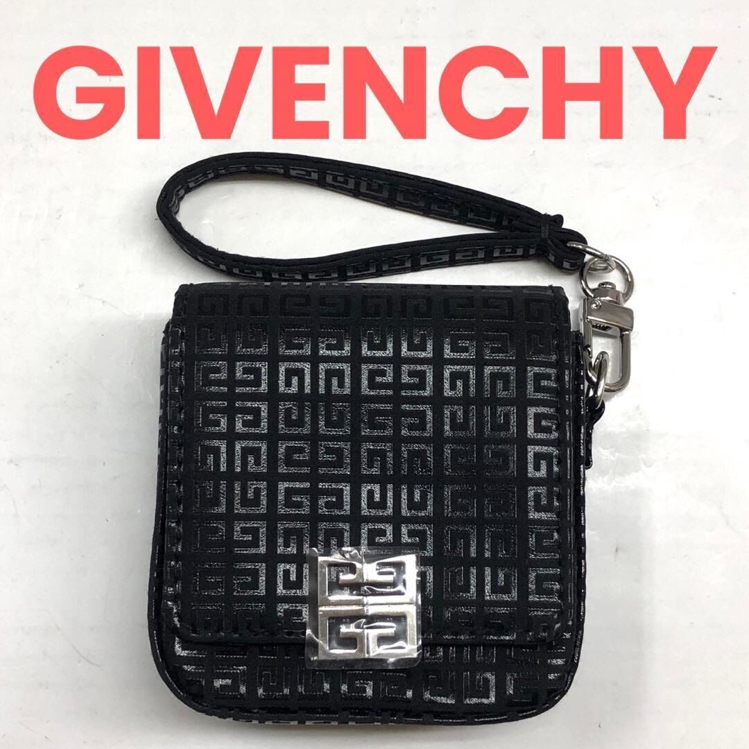 Givenchy Parfums Novelty Multi Pouch 贈品黑色拉鍊小包