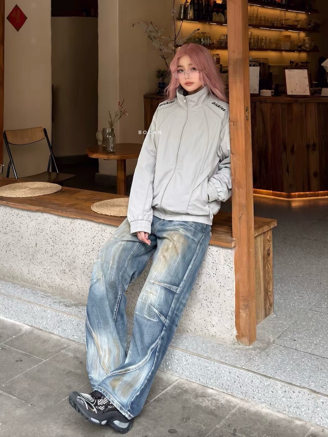 DICKIES 美式街頭 機能防風外套
