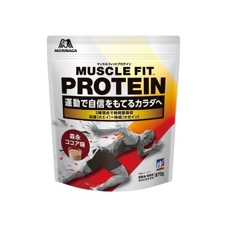 森永 Weider 雙重定時吸收乳清及蛋白粉 (可可味) 870g