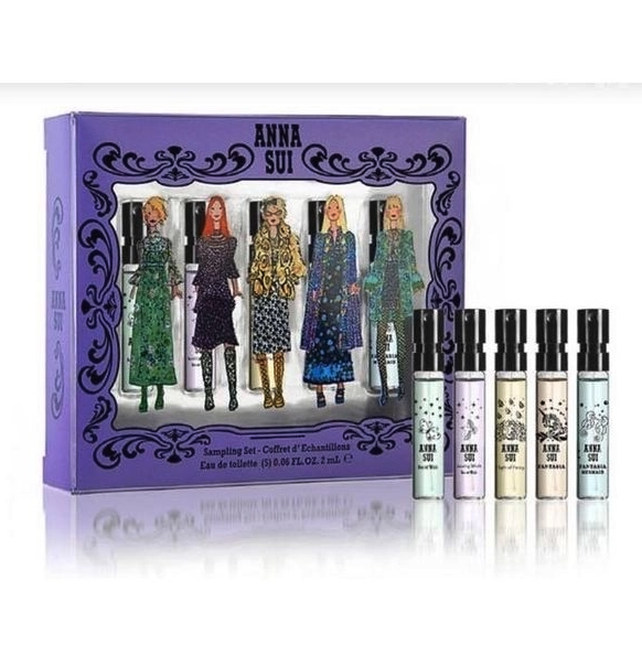 Anna sui 試管香水 5件套裝（2ml x5）