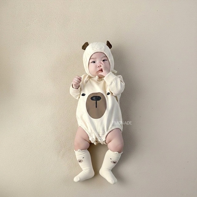 Lemonade Bear Set / 2色 (含帽)