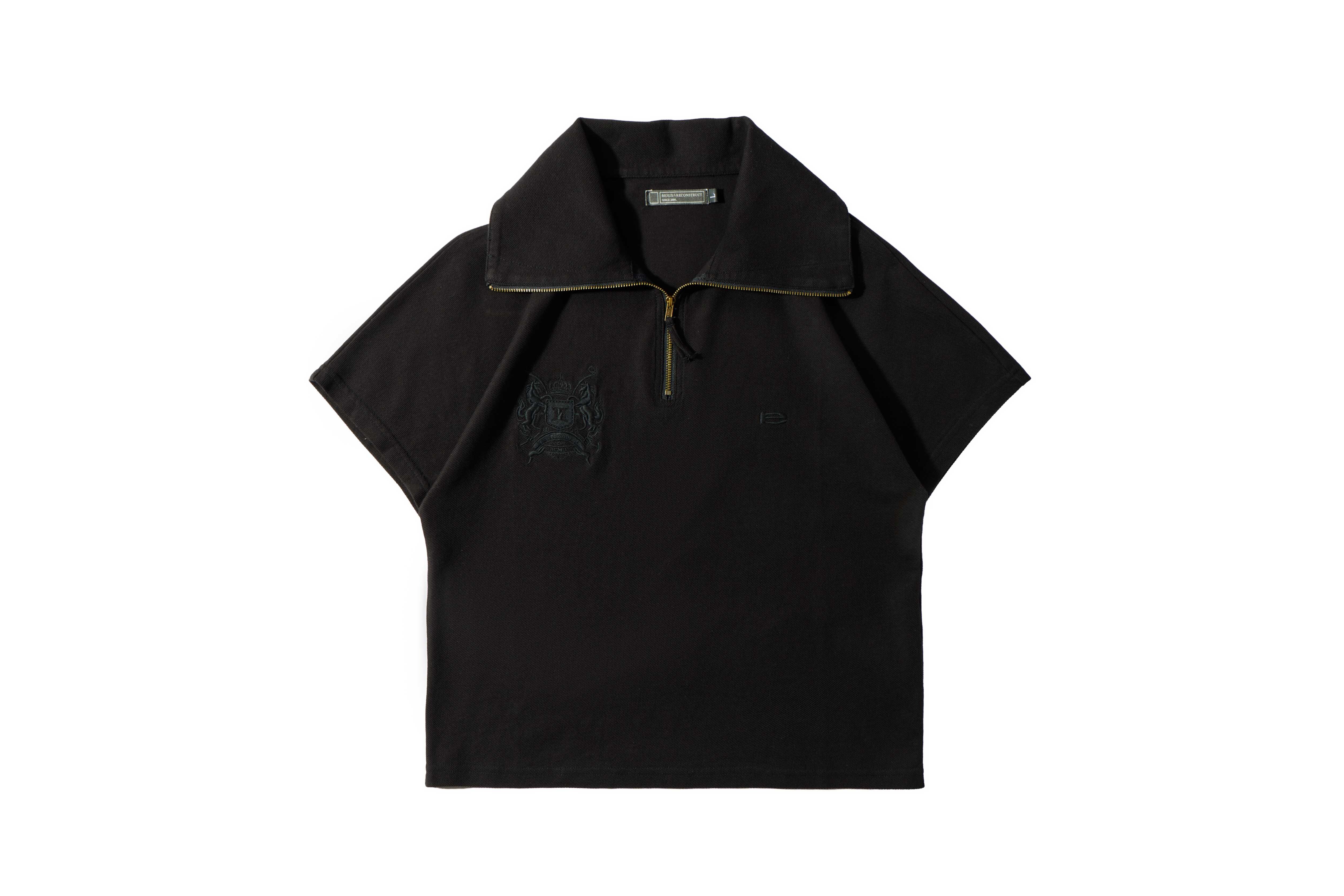 REMIX "Washed Pique" Polo Shirt