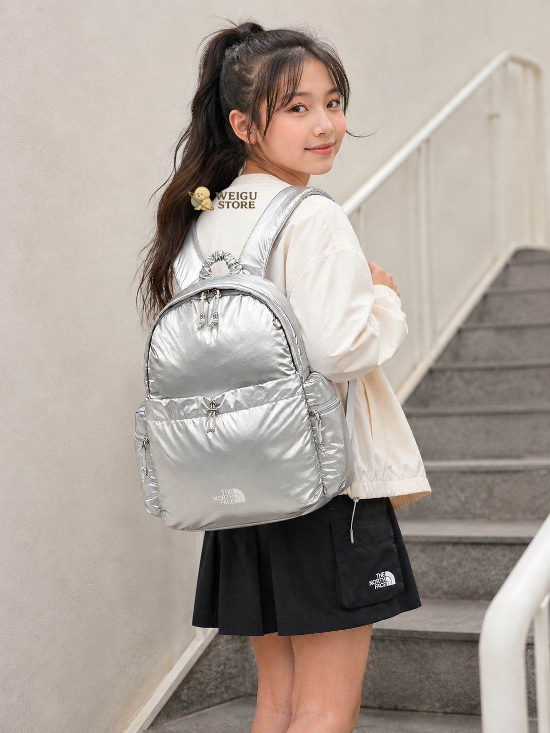 【預購】The North Face G'S PUFFY MULTI PACK 女童 後背包 NM2DS54