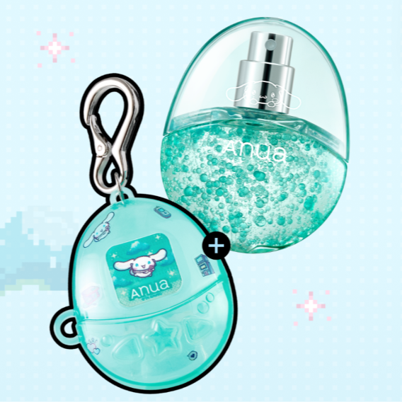 Anua x Sanrio PDRN 玻尿酸保濕膠囊噴霧 30ml (+Cinnamoroll造型噴霧匙扣)