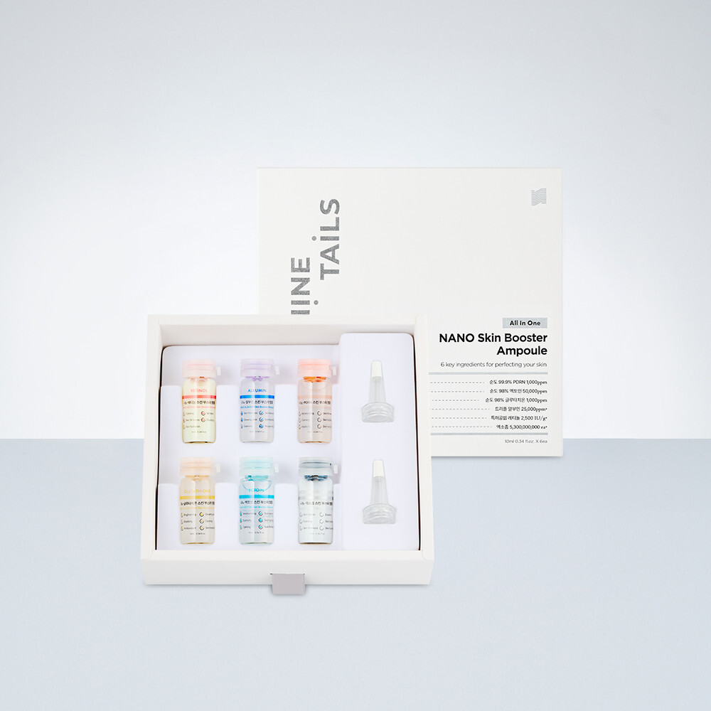 NiNE TAilS 納米多合一肌膚精華液 Nano Skin Booster Ampoule (10ml x6支)