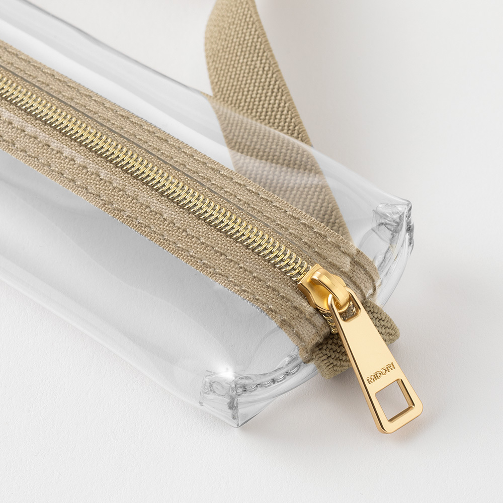 MIDORI CLEAR PEN CASE AND BAND