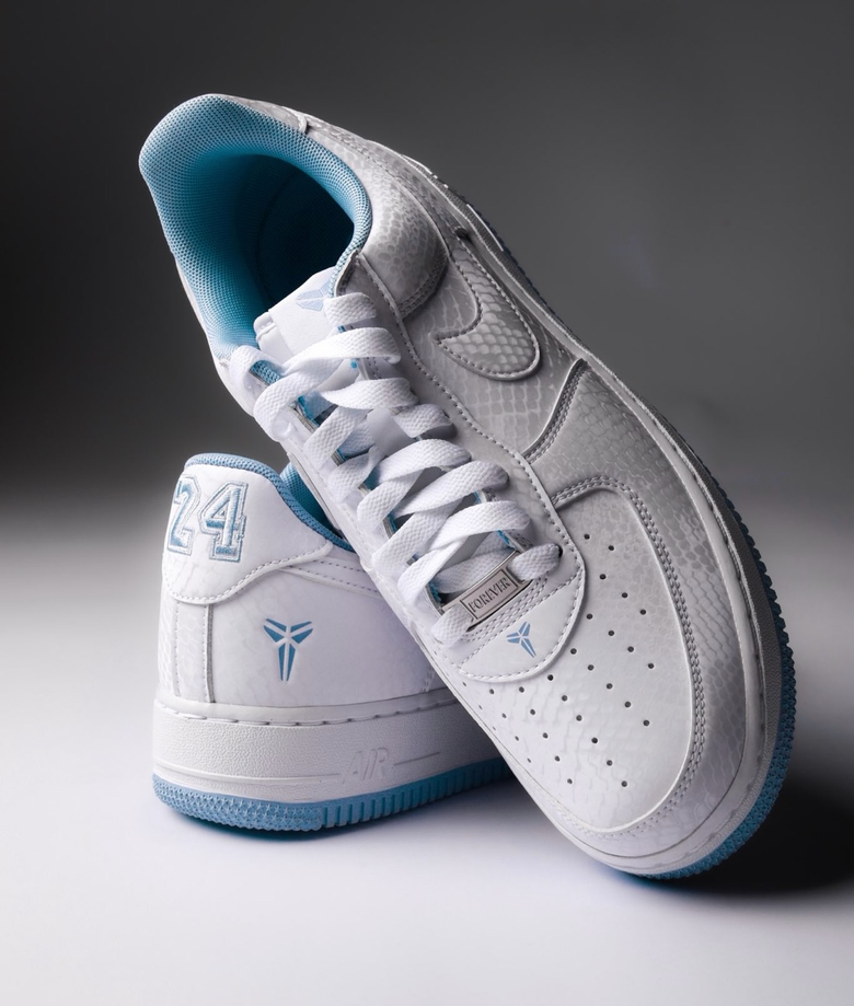 【預訂】 NIKE AIR FORCE 1 LOW "Kobe Bryant " 白淺藍-MEN