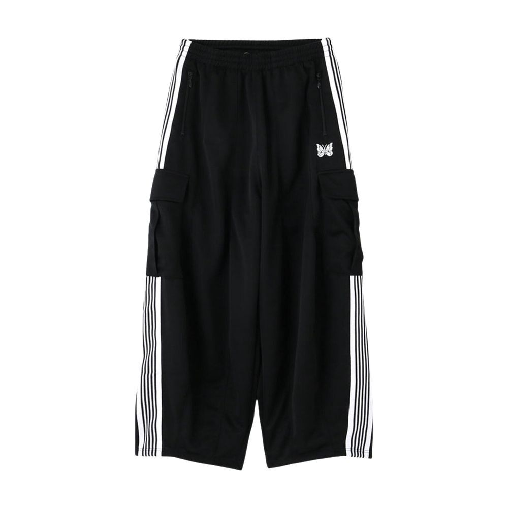 NEEDLES x LHP H.D. Track Pants BDU - Poly Smooth - Black