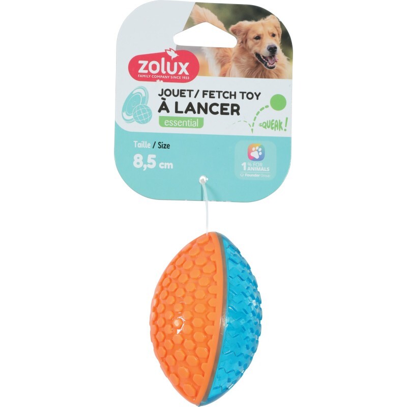 法國Zolux 狗狗玩具 TAO欖球玩具波 8.5cm