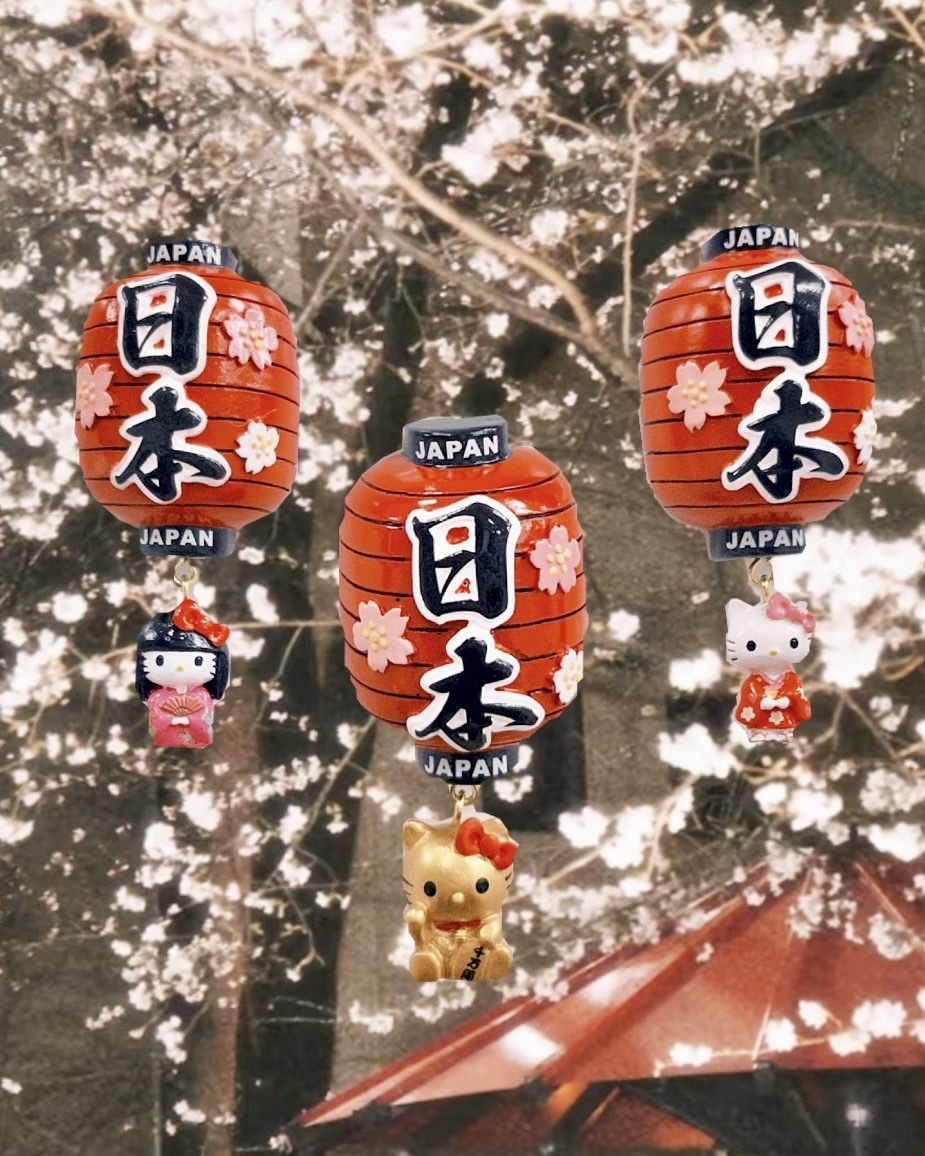 🇯🇵 Kitty燈籠立體磁鐵🏮🌸