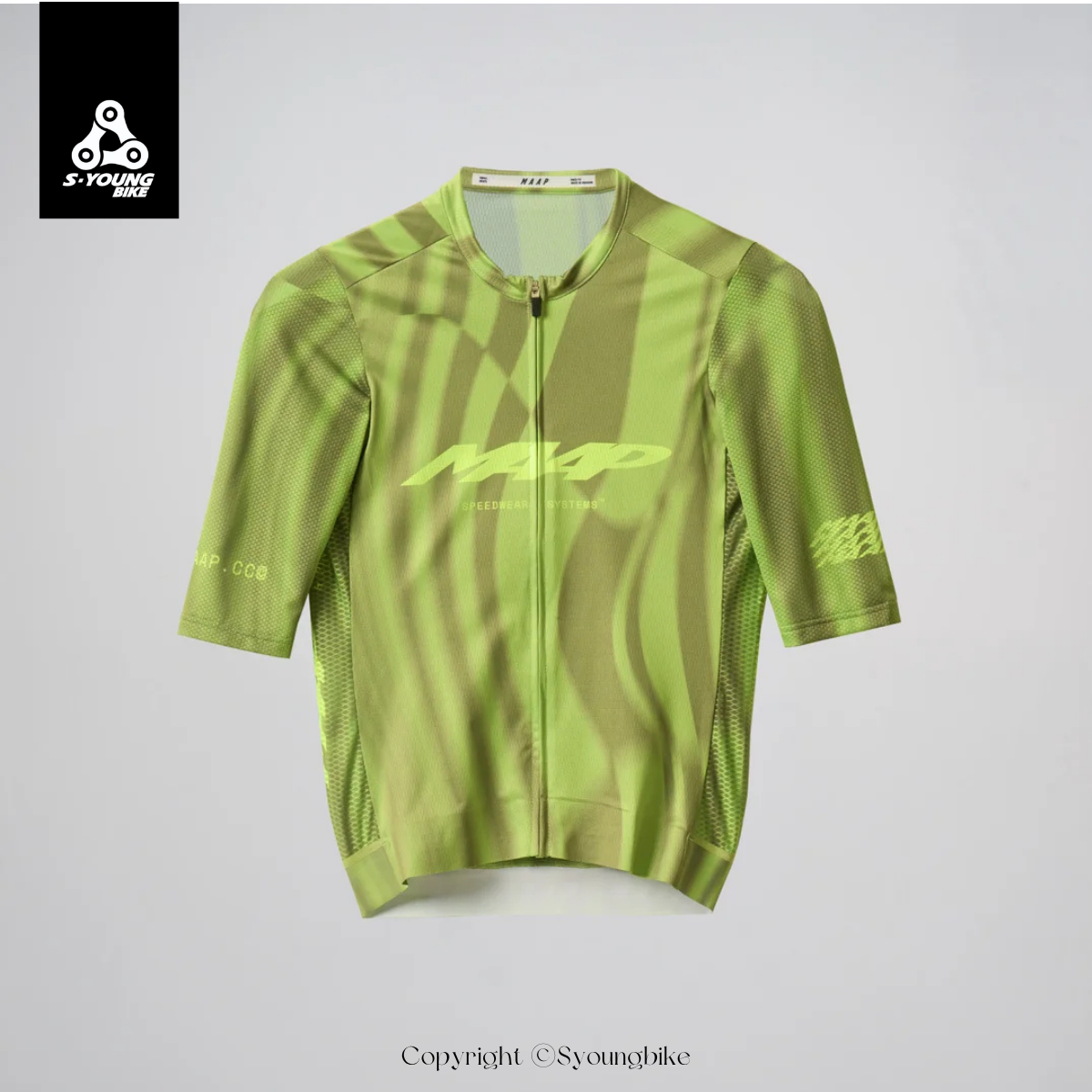 【MAAP】Pro Air Jersey 3.0男短袖車衣  /  HALO GREEN FLUX