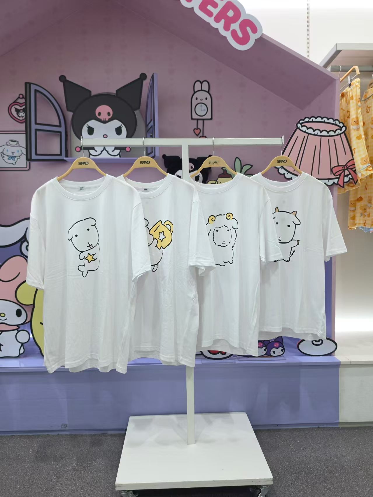韓國代購 spao 22 抱抱狗🐶限量星座TOP