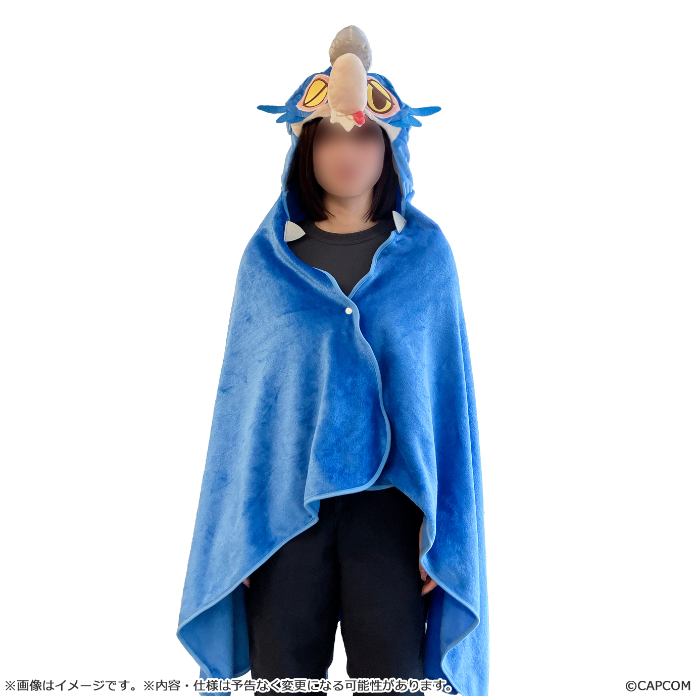 「ACG.GO」「預購」MONSTER HUNTER CHIBI STYLE 絨毛披肩: 毒妖鳥