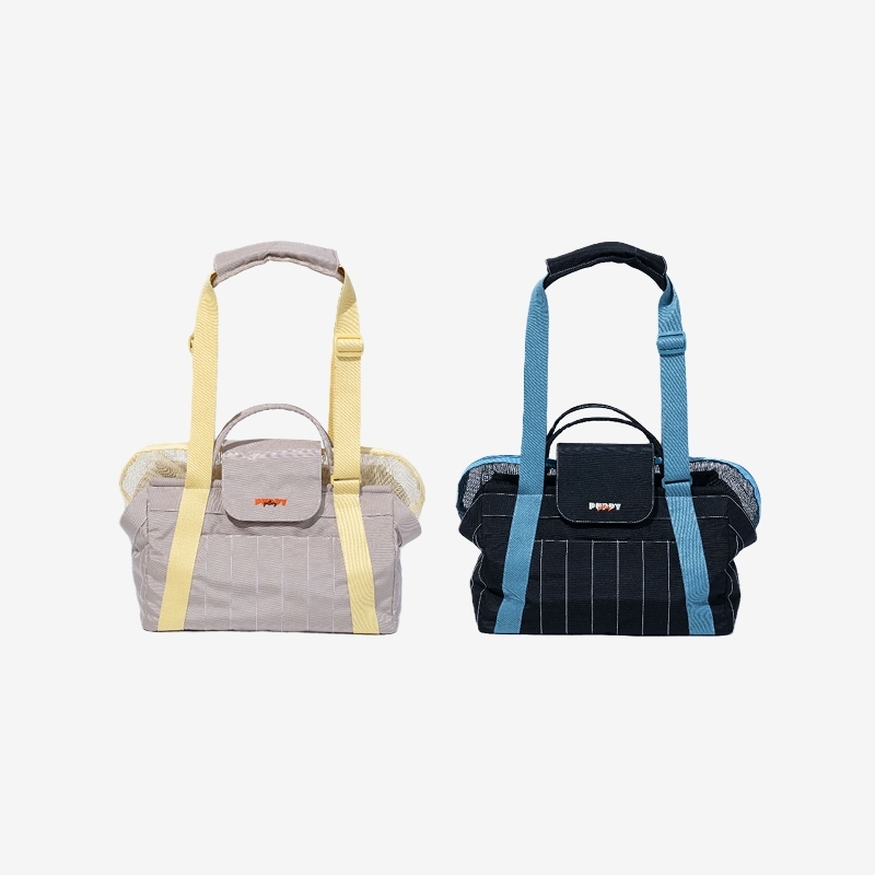 puppygallery｜ Urban Edit Carrier 條紋兩用外出包 可手提 可肩背 狗狗外出包
