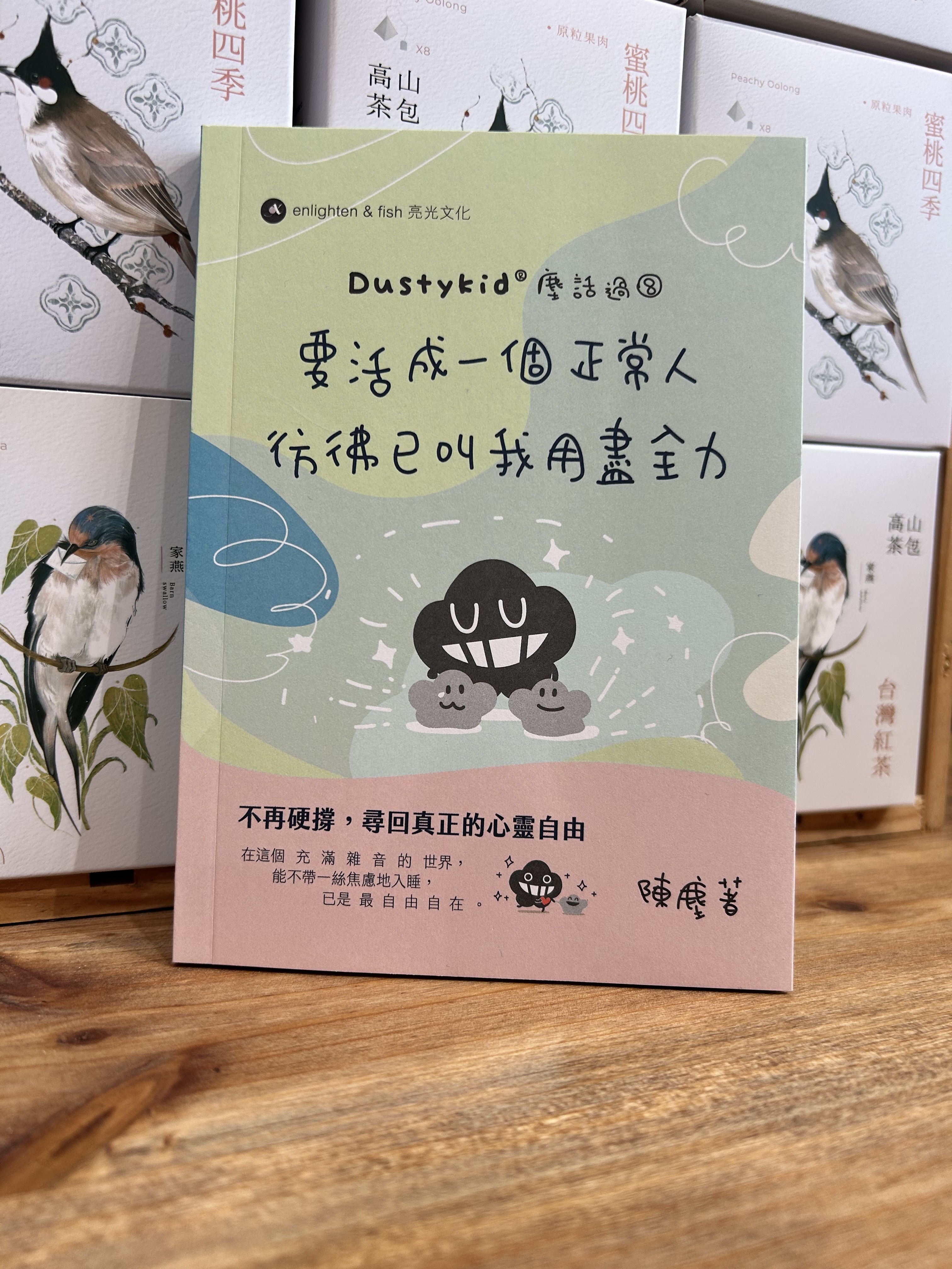 《要活成一個正常人彷彿已叫我用盡全力》