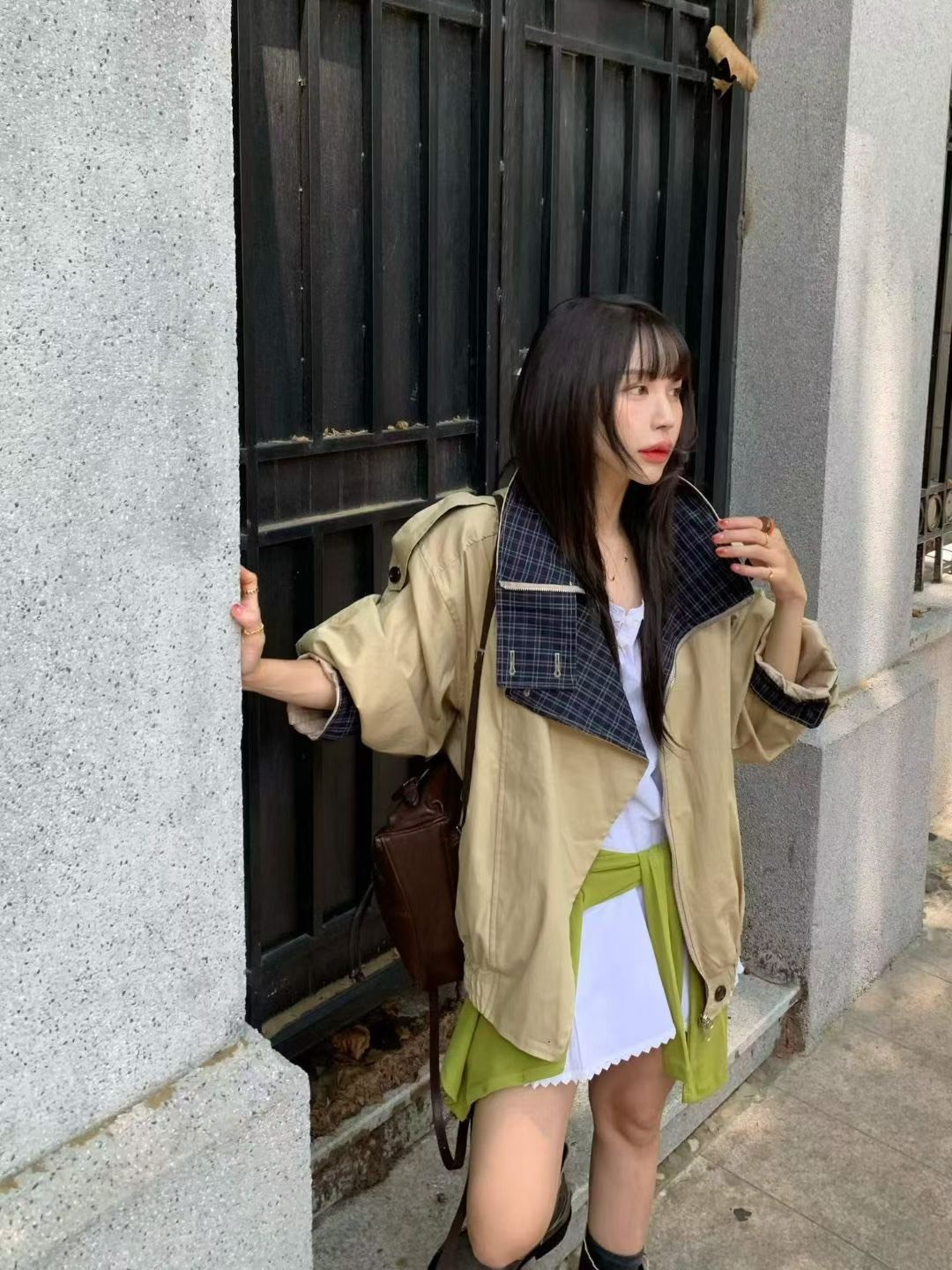 裡格風衣夾克