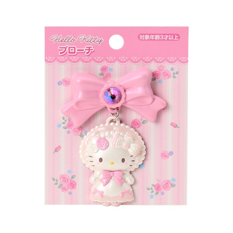 日本 Sanrio 休閒時光系列 搖擺公仔襟針 童話派對
