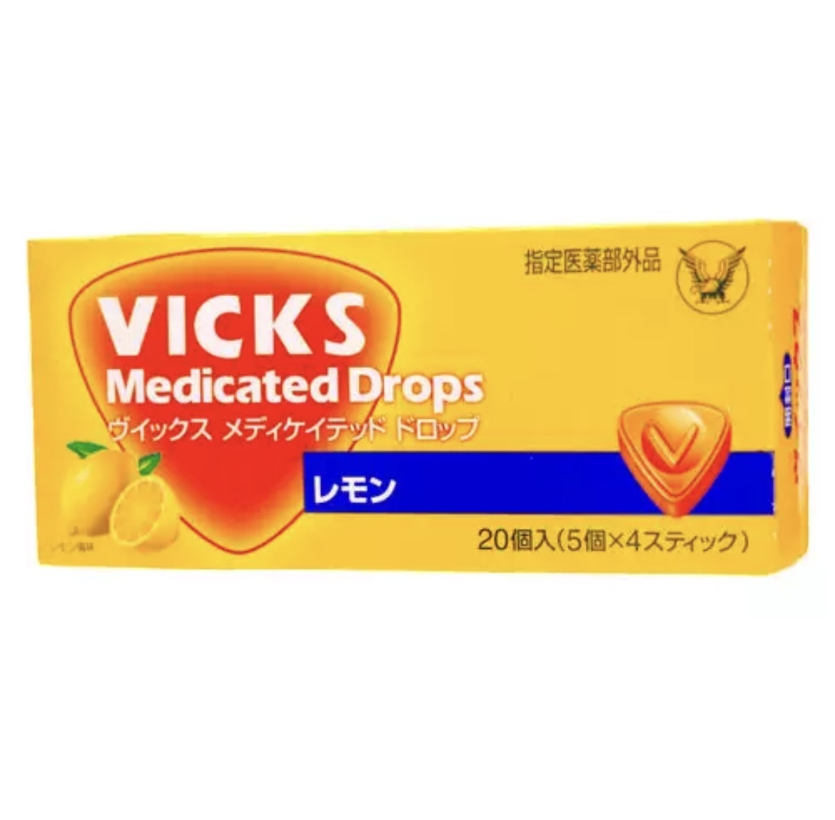 【長線好評】JP Vicks 潤喉糖 檸檬味 20粒 5544