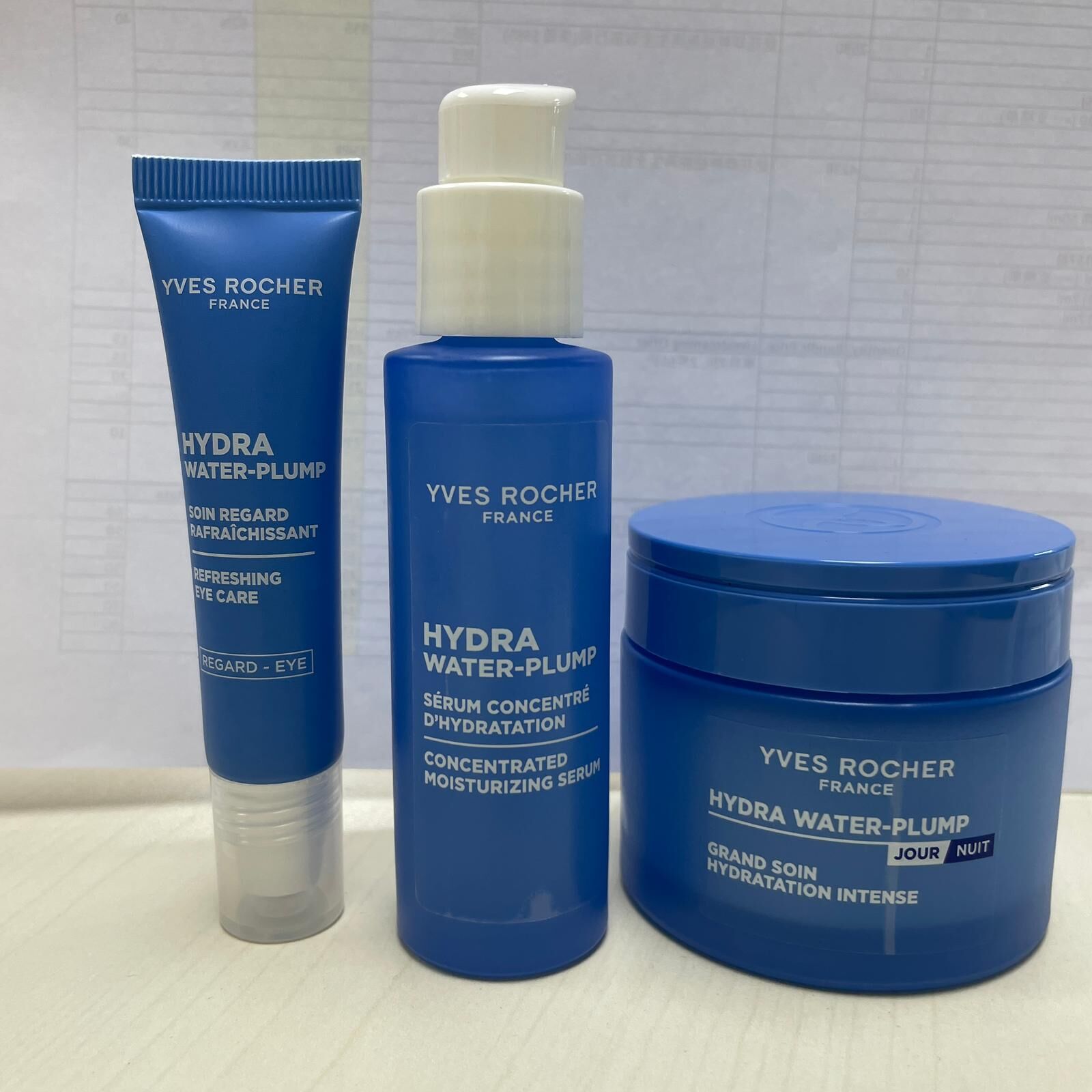 0903YR38-YVRO-YR-水光100H保濕基礎套裝 [精華30ml+眼霜15ml+修護霜75ml][送水凝霜7ml*2+面膜30ml] (A38)
