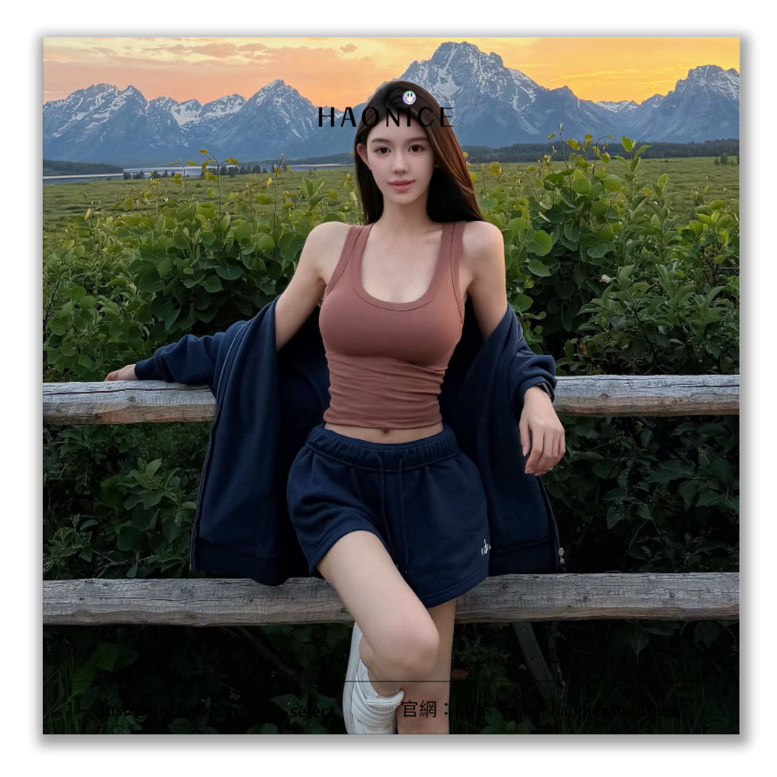 【HAO NICE】運動時尚品牌🔥alo 經典亮色logo 素色 瑜伽短褲 運動短褲 棉褲 抽繩