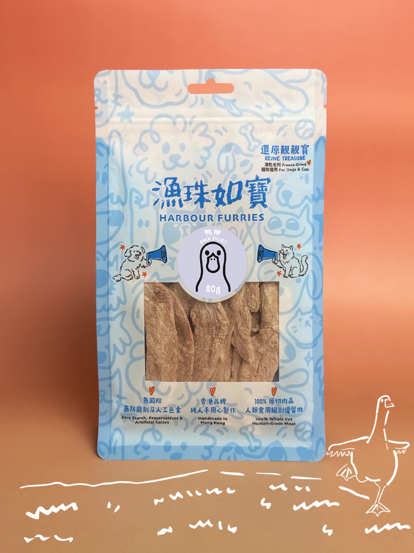 凍乾泰國無激素去皮鴨柳