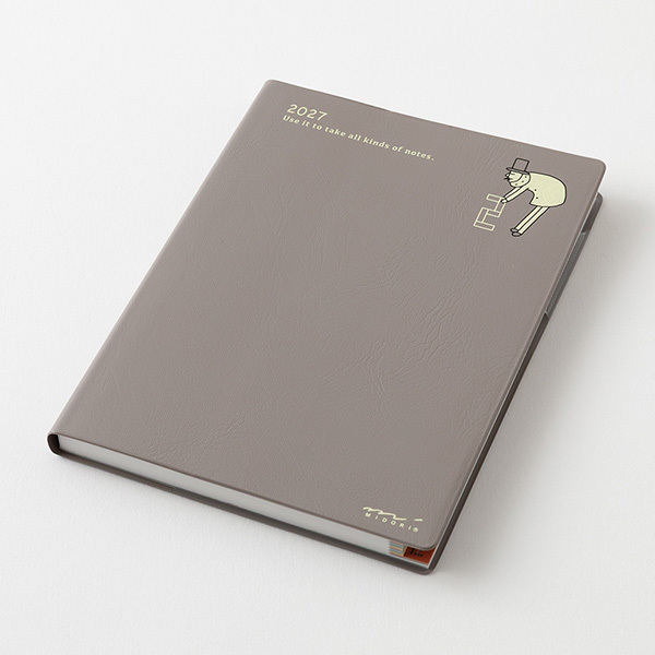 2027 歐吉桑 A6 週計畫手帳 POCKET DIARY｜日本MIDORI