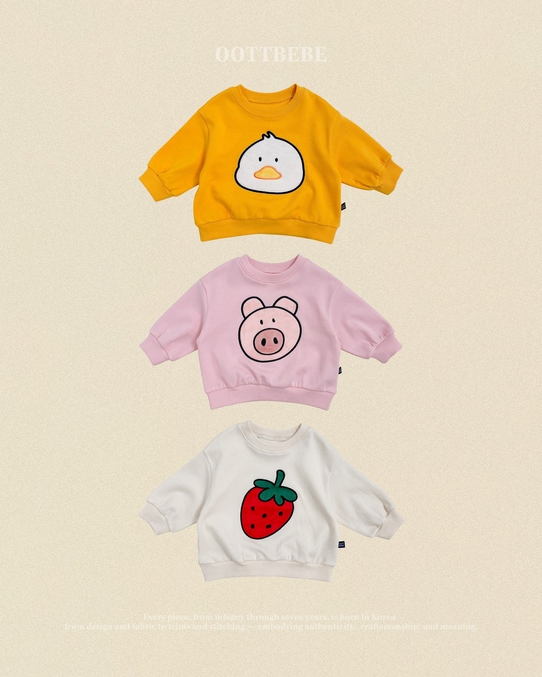 OOTT BEBE Animal Farm Sweatshirt