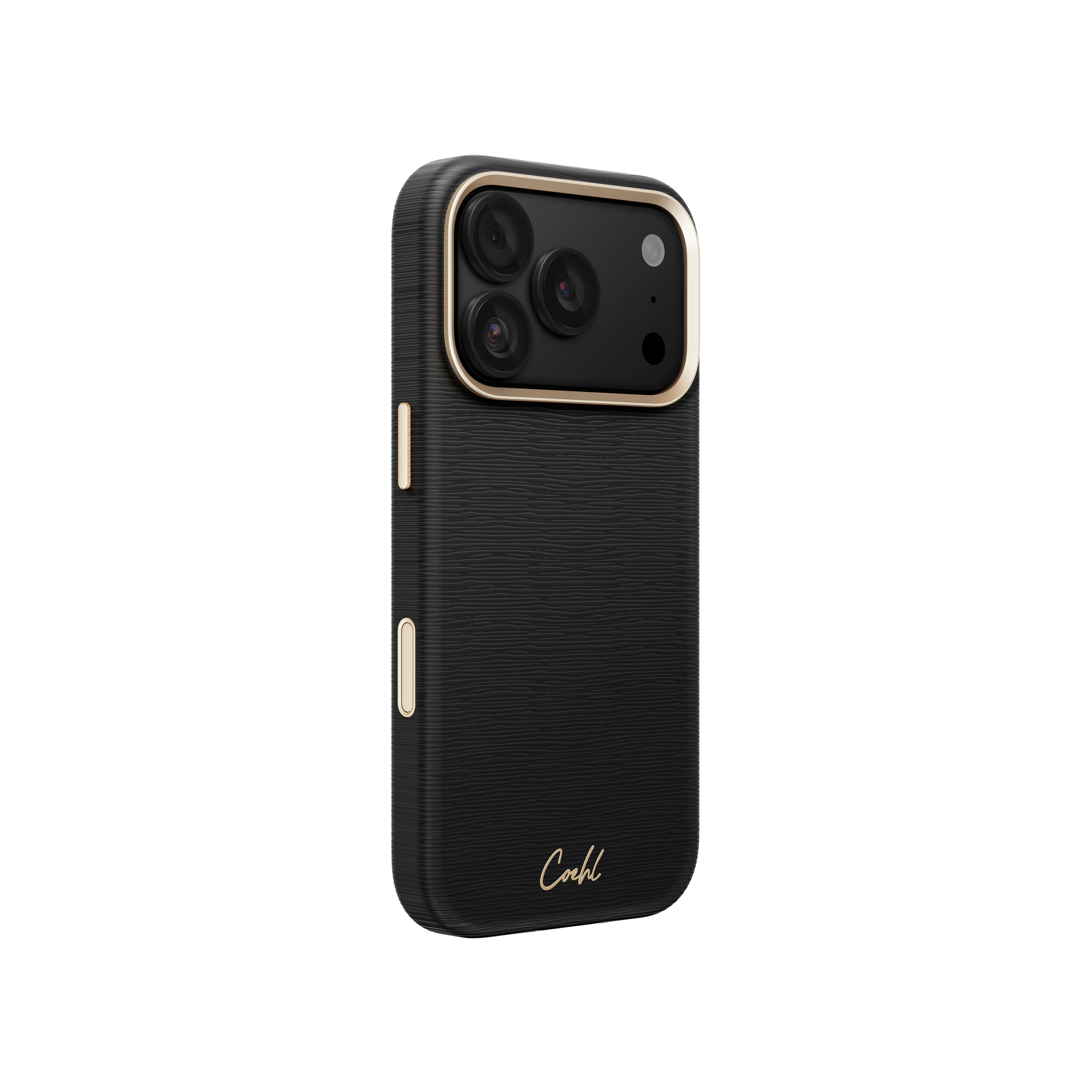 COEHL Mirelle iPhone 18 系列高級仿皮防刮磁吸手機殼 (附掛繩)