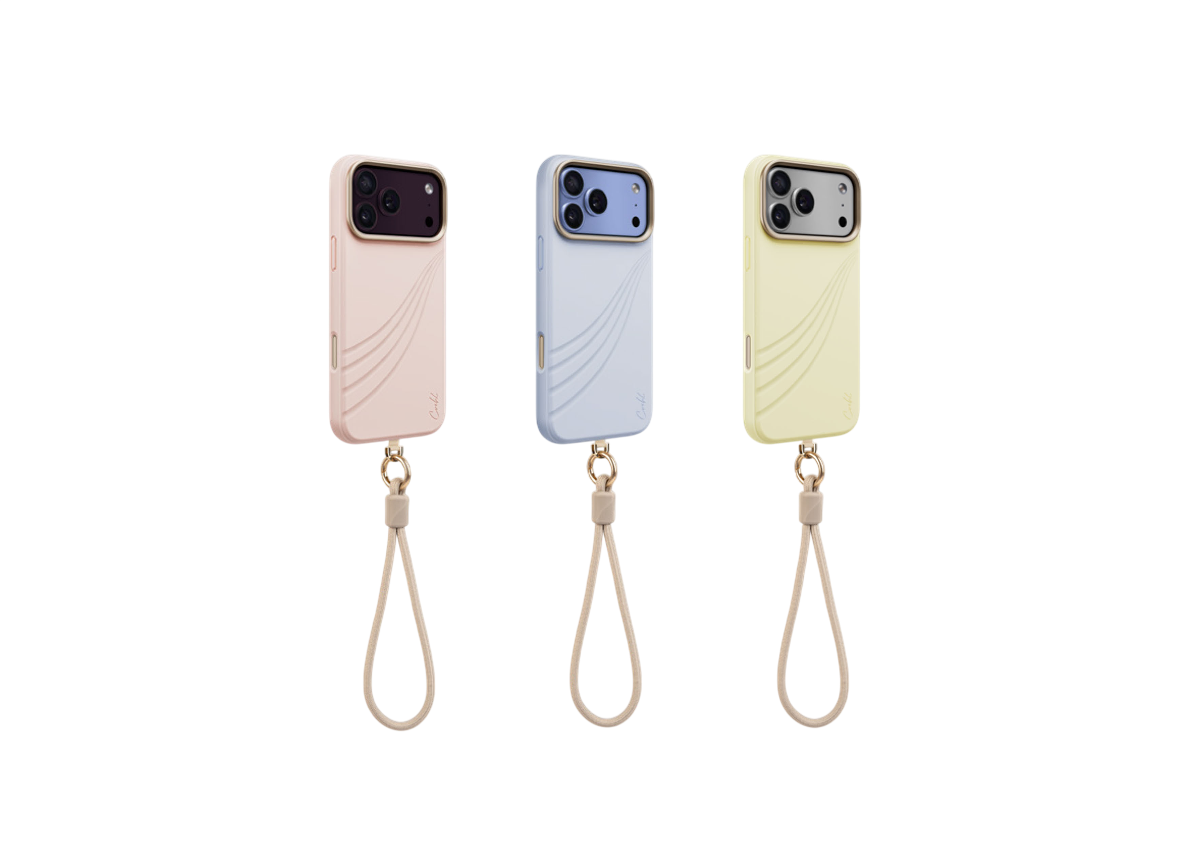 COEHL Serina iPhone 18 系列輕薄液態矽膠磁吸手機殼 (附腕帶)