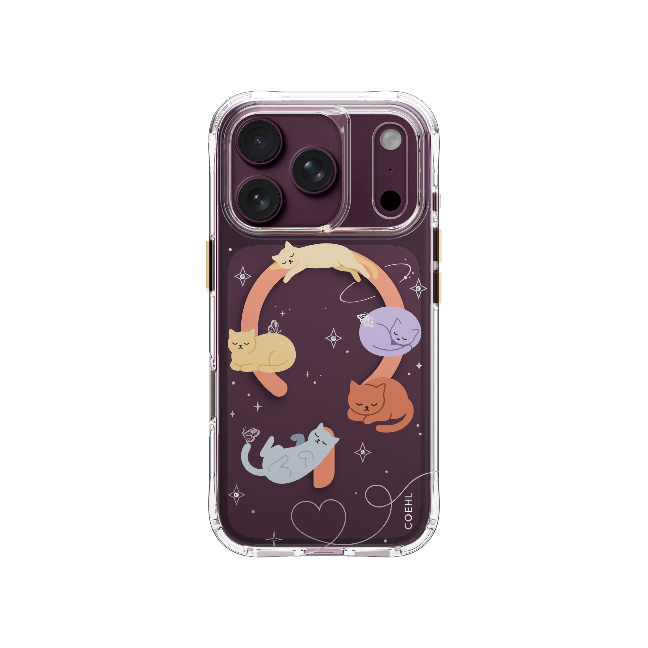 COEHL Elysia iPhone 18 系列防褪色磁吸手機殼