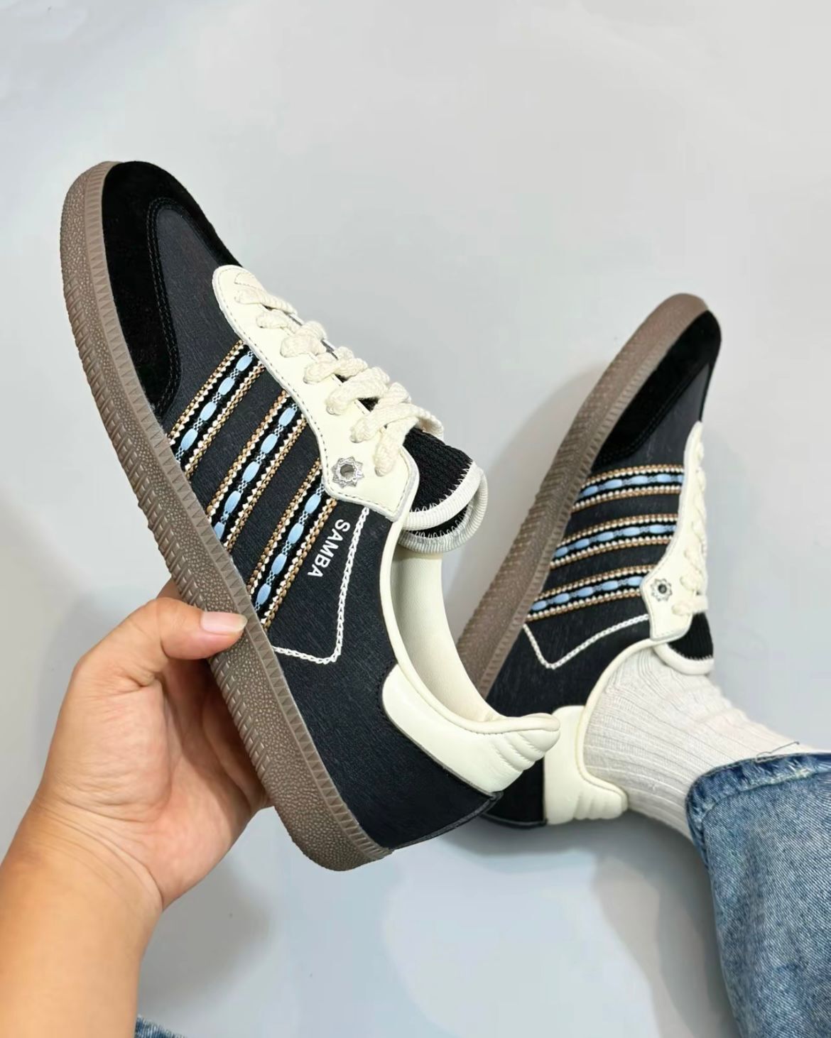 (預訂)Adidas Samba OG - Black Grey White