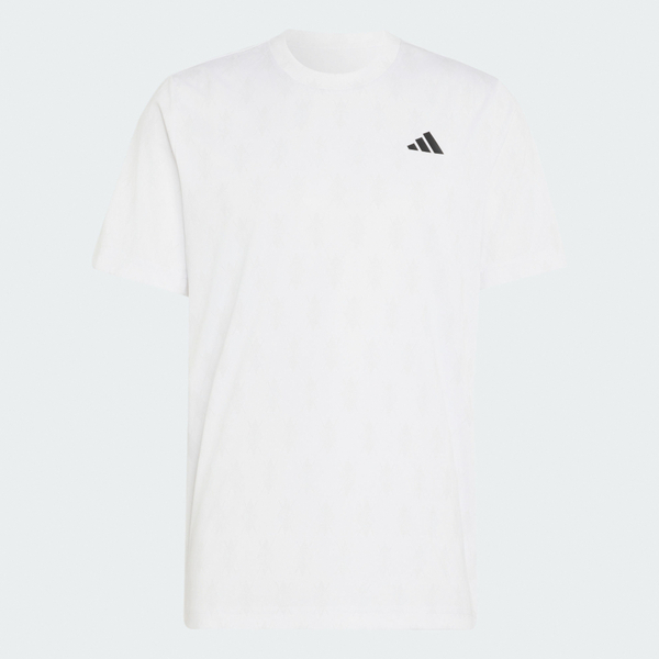 Adidas 愛迪達 Club Graph Tee KS8271 男 T恤 運動上衣 休閒短袖 吸濕排汗 白