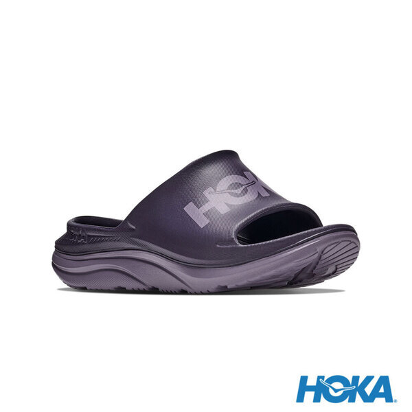 Hoka Ora Athletic Slide 1155154-SNKP 男女 恢復拖鞋 霧紫