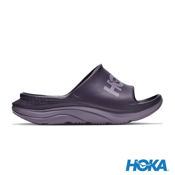 Hoka Ora Athletic Slide 1155154-SNKP 男女 恢復拖鞋 霧紫