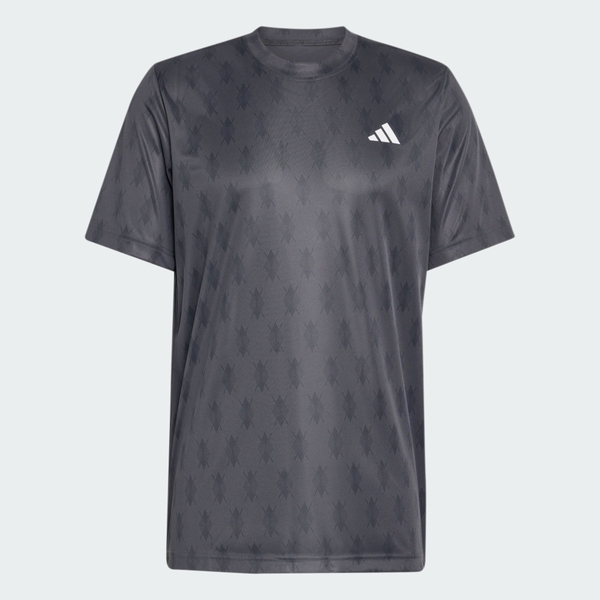 Adidas 愛迪達 Club Graph Tee KS8307 男 T恤 運動上衣 休閒短袖 吸濕排汗 黑