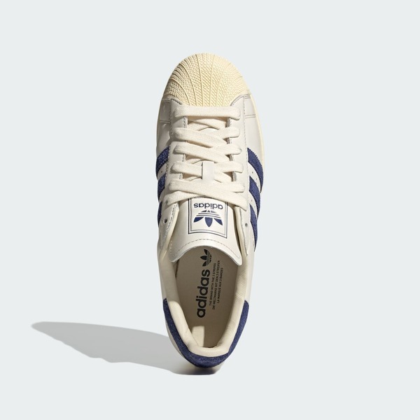Adidas 愛迪達 Superstar II KZ6732 男女 休閒鞋 貝殼鞋 復古 麂皮 流行 米藍