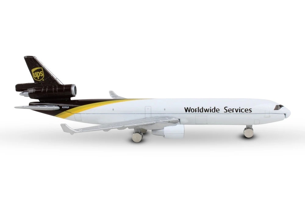 UPS優比速貨運 MD-11單架飛機玩具