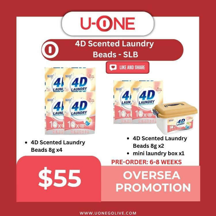 4D Scented Laundry  Beads - SLB